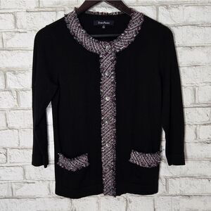 Evan Picone cute black sweater